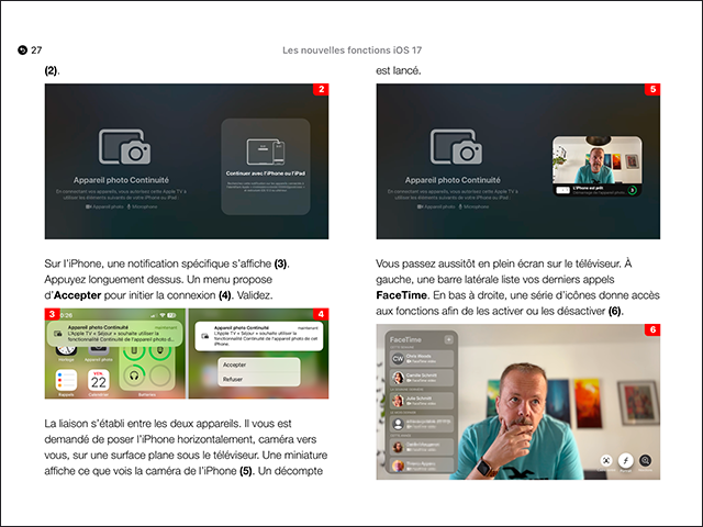 iOS 17 : les nouvelles fonctionnalités pour iPhone et iPad (ebook) MISE À JOUR : 17.5.1